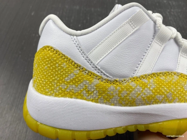 Yellow WMNS AH7860-107 Snakeskin Low 11 Air Jordan 0825